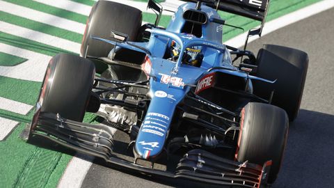 Fernando Alonso durante el Gran Premio de los Pa�ses Bajos