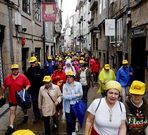 Peregrinaci�n de Santiago a Padr�n, el pasado s�bado. 