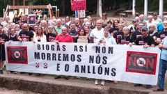 Nueva movilizaci�n esta semana de la plataforma vecinal Stop Biog�s A Laracha.