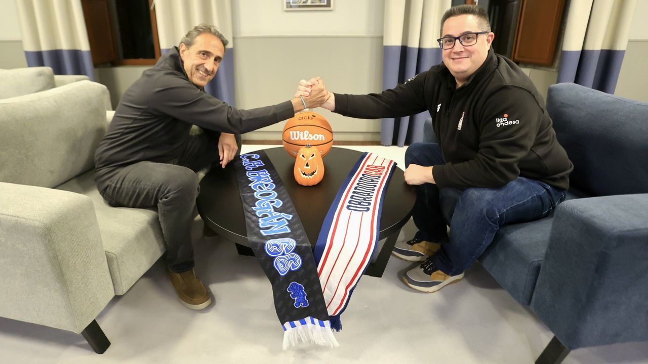 Diego Epifanio y Luis Casimiro, entrenadores del Obradoiro y el Breogán: «En la calle ya detectas que hay derbi»