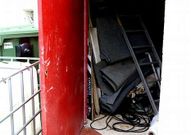 Una de las puertas forzadas en el circuito carball�s.