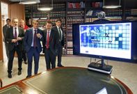 El fiscal jefe, Juan Carlos Aladro, y el magistrado Manuel Almenar, esta semana. 