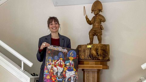 El CEIP Amaro Refojo dise�� el cartel oficial del desfile infantil del entroido 2026 de Ver�n