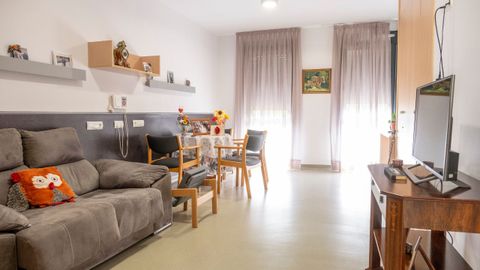 Habitaci�n de la unidad de convivencia de la residencia Valent�n Palacio de Siero