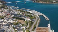 Vista a�rea de Ribadeo