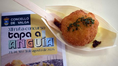 Pastelería Caprichos. A anguía máis croqueta