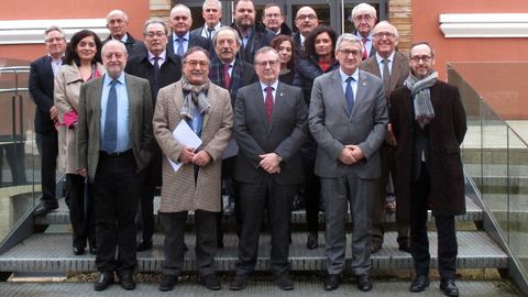 Integrantes del patronato de la Fundaci�n para la Investigaci�n y la Innovaci�n Biosanitaria en Asturias (FINBA).Integrantes del patronato de la Fundaci�n para la Investigaci�n y la Innovaci�n Biosanitaria en Asturias (FINBA)