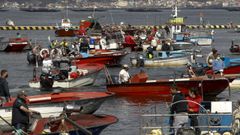 Concentraciones en los puertos en contra del reglamento de control de la Uni�n Europea