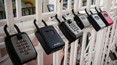 Candados para pisos tur�sticos.