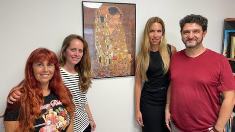 Un momento de una reunión de Astursex con ASATA para la digitalización de la cooperativa.
