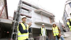 El regidor visit� las obras con representantes de asociaciones y colectivos del municipio