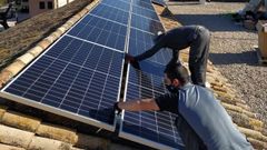 Instalacin de un panel solar. XICOTETA ENERGA