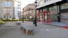 Plaza de Portugal, uno de los puntos donde los detenidos mov�an la droga