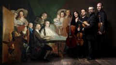 La pintura de Goya y cuadros como �La familia del infante Don Luis� forman parte del paisaje art�stico del disco del Cuarteto Quiroga