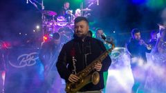 A Estaci�n Cultural tambi�n cont� este mes con las actuaciones musicales de la Charanga BB+ (en la foto), Pauli�a y OkeOH.