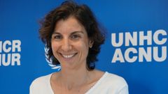 Sophie Muller, representante en Espaa del Alto Comisionado de las Naciones Unidas para los Refugiados (Acnur)