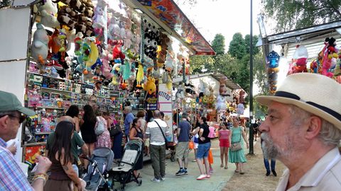 Una foto de archivo de las fiestas de Coia