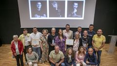 Homenaje en Ribeira a los hermanos y fot�grafos Lesmes, Manuel y Flora Iglesias V�zquez