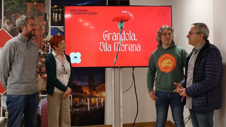 Presentacin dos actos do 25 de abril en Lugo