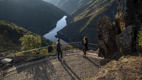 El mirador de Penas de Matacs fue reformado hace poco tiempo