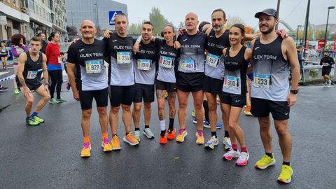 Carrera de San Martiño en Ourense.