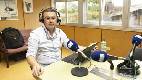 Jos� Manuel Mato, alcalde de Ponteceso, en Radio Voz Berganti�os