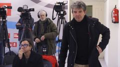 �lvaro Vila, secretario provincial del PSOE, compareci� en rueda de prensa este mi�rcoles.