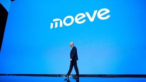 El consejero delegado de Moeve, Maarten Wetselaar, en la presentacin de la nueva marca.