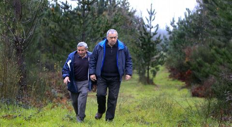 La comunidad a la que pertenecen Julin y Luis gestiona 600 hectreas; en el Xiabre solo Saiar tiene ms terreno a su cargo. 