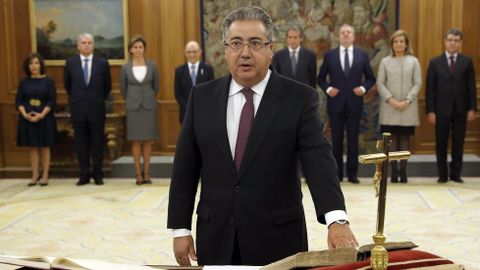 El ministro del Interior, Juan Ignacio Zoido �lvarez.