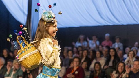 Moda infantil abri� la ronda de desfiles