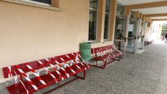 En la imagen, exterior de la entrada del instituto focense