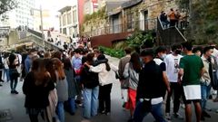 El Casco Vello de Vigo, a tope
