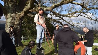 Rodaje del videoclip de Grande Amore