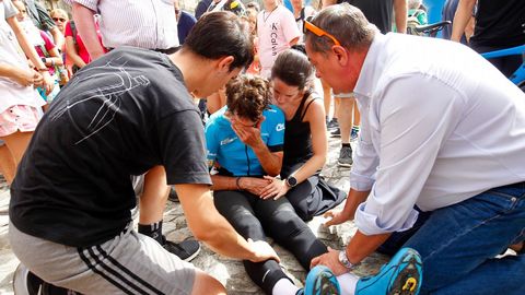 El ciclista vasco Mikel Azparren