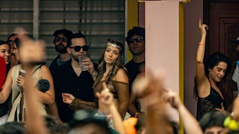 Una imagen de La Casita en su concierto del s�bado en Madrid.