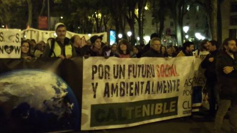 Ecoloxistes Asturies en la movilizaci�n por el clima, en Madrid