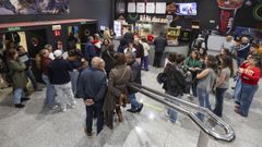 Los cines ceenses se llenaron ya desde la primera sesi�n de ayer, domingo