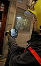 Los bomberos hicieron comprobaciones de calor, tanto en El Gandul como en el colindante Gar�on.