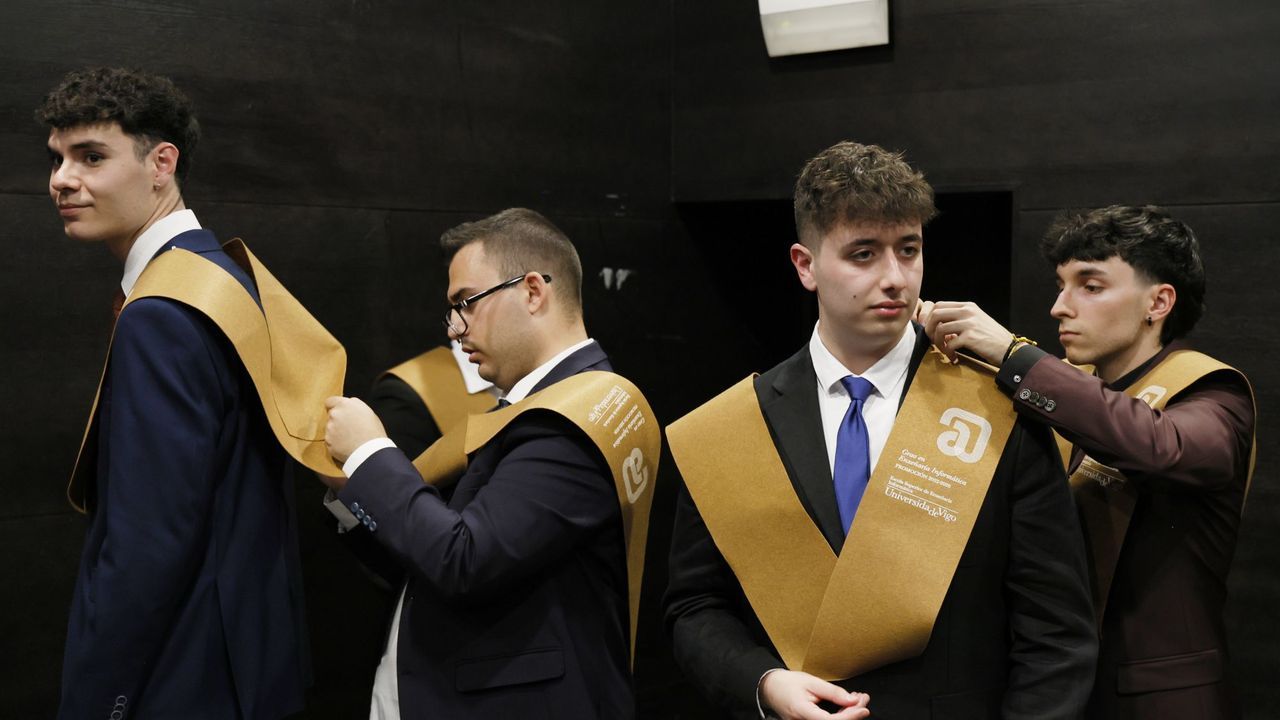 Los primeros graduados en IA de Ourense confían en su futuro: «Se está registrando un auge de plazas en empresas privadas. Aquí en Galicia tira mucho Inditex»