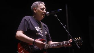Miguel Costas en una actuaci�n en directo en el 2018. 
