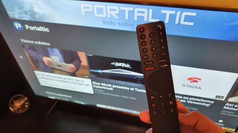 Imagen de un televisor. 