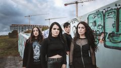 Las cuatro integrantes de Agoraphobia.