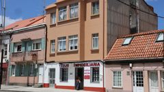 Edificio de Catabois en el que resid�a la mujer 