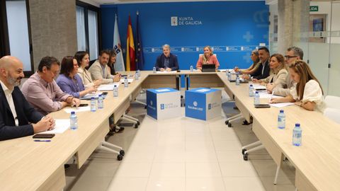 Reuni�n de la comisi�n territorial de coordinaci�n de la Xunta en Ourense.