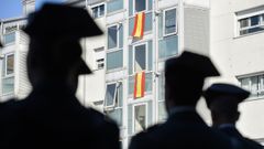 Así celebró a su patrona en Pontevedra la Guardia Civil