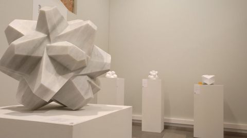 Obra de la exposici�n �Hatsuru� de Tadanori Yamaguchi