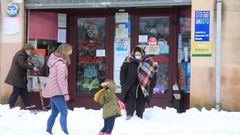 Nieve en la montaa de Lugo