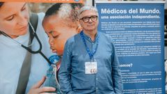 En la imagen, El presidente de la oeneg� M�dicos del Mundo, Pepe Fern�ndez