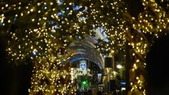 Encendido de las luces de Navidad en Oviedo, noviembre de 2025